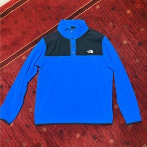 The North Face Men’s TKA Glacier Snap-Neck Pullover Large